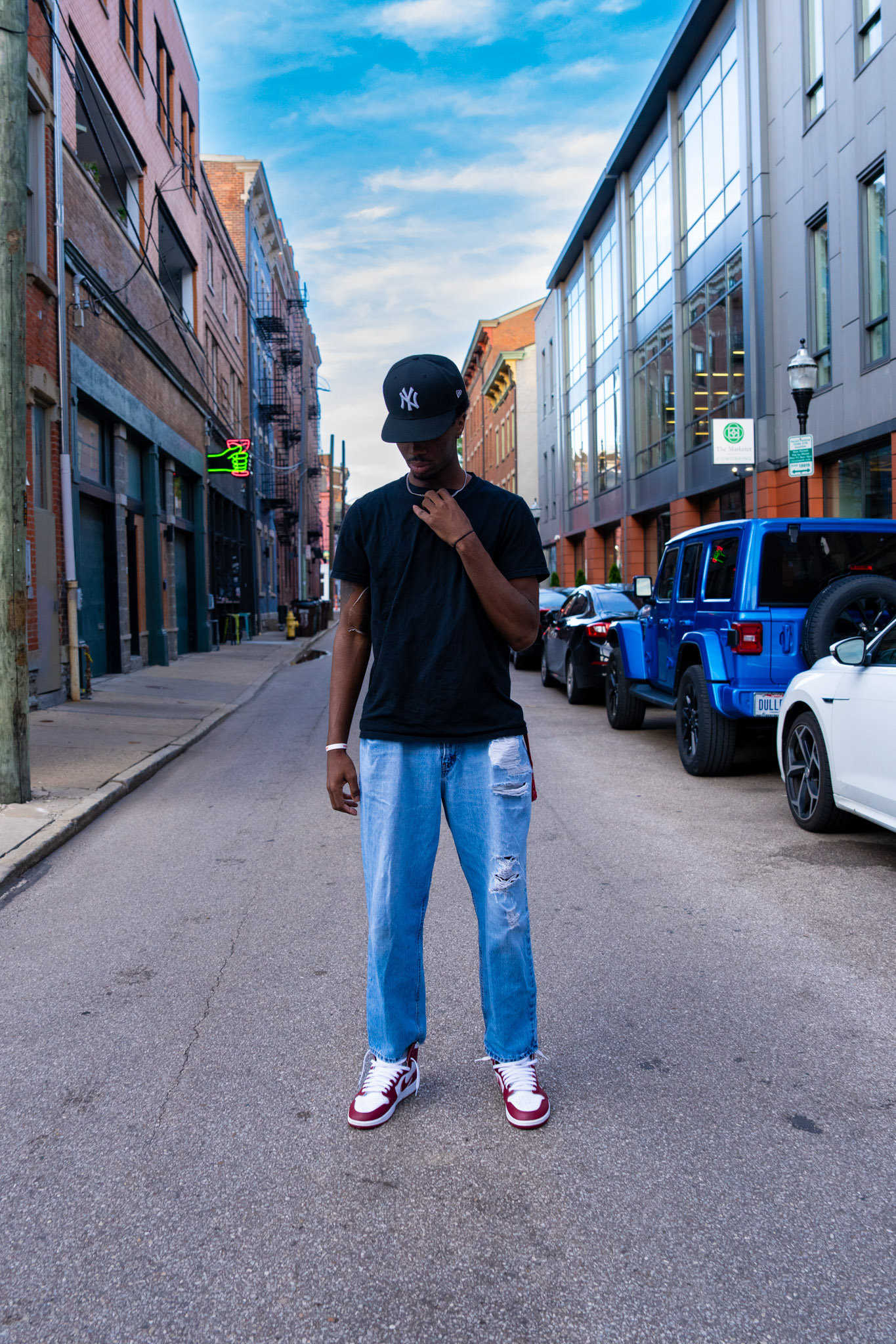 Urban portrait photographed by Jacob Parnell