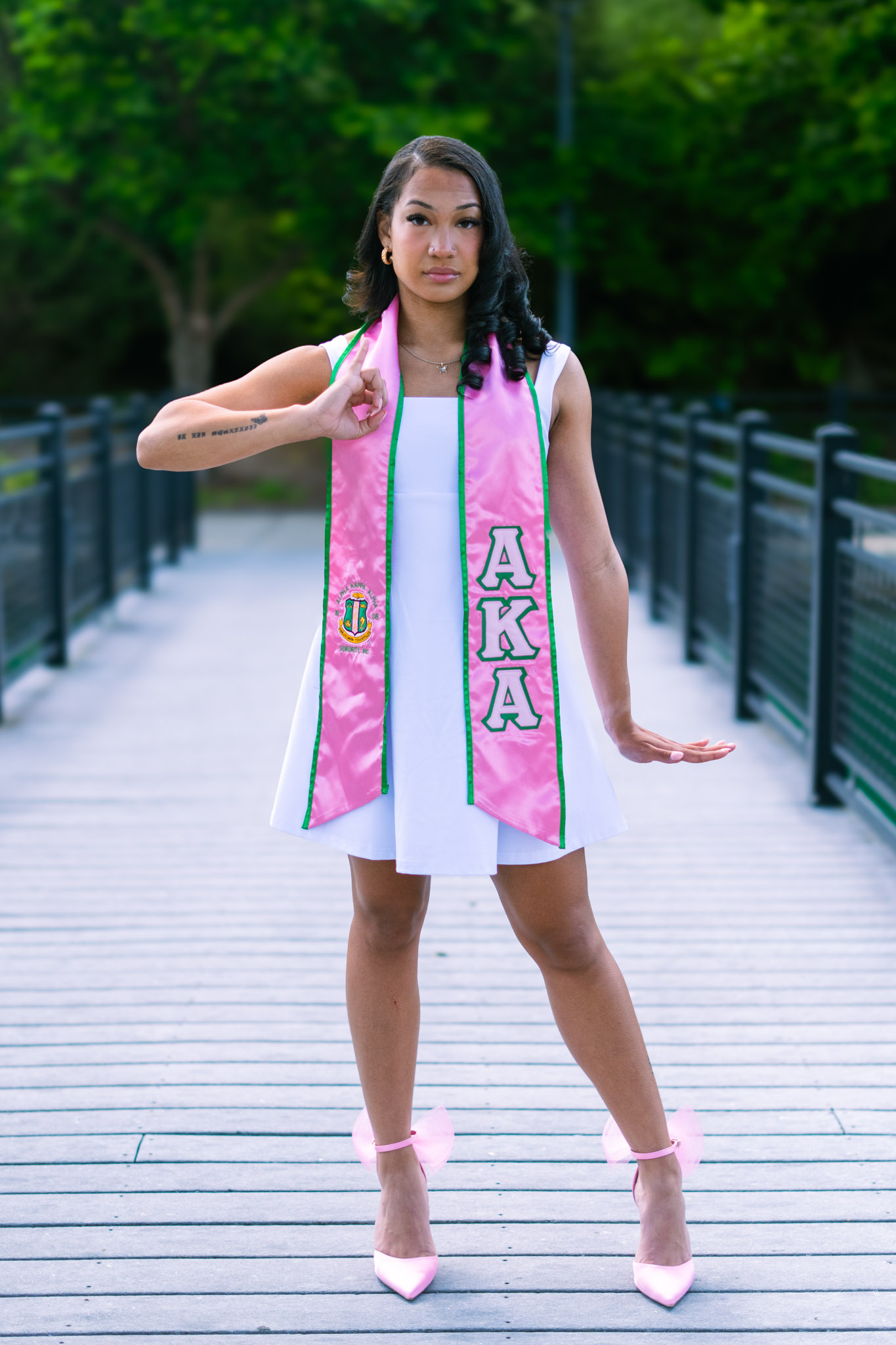 Graduation portrait photographed by Jacob Parnell
