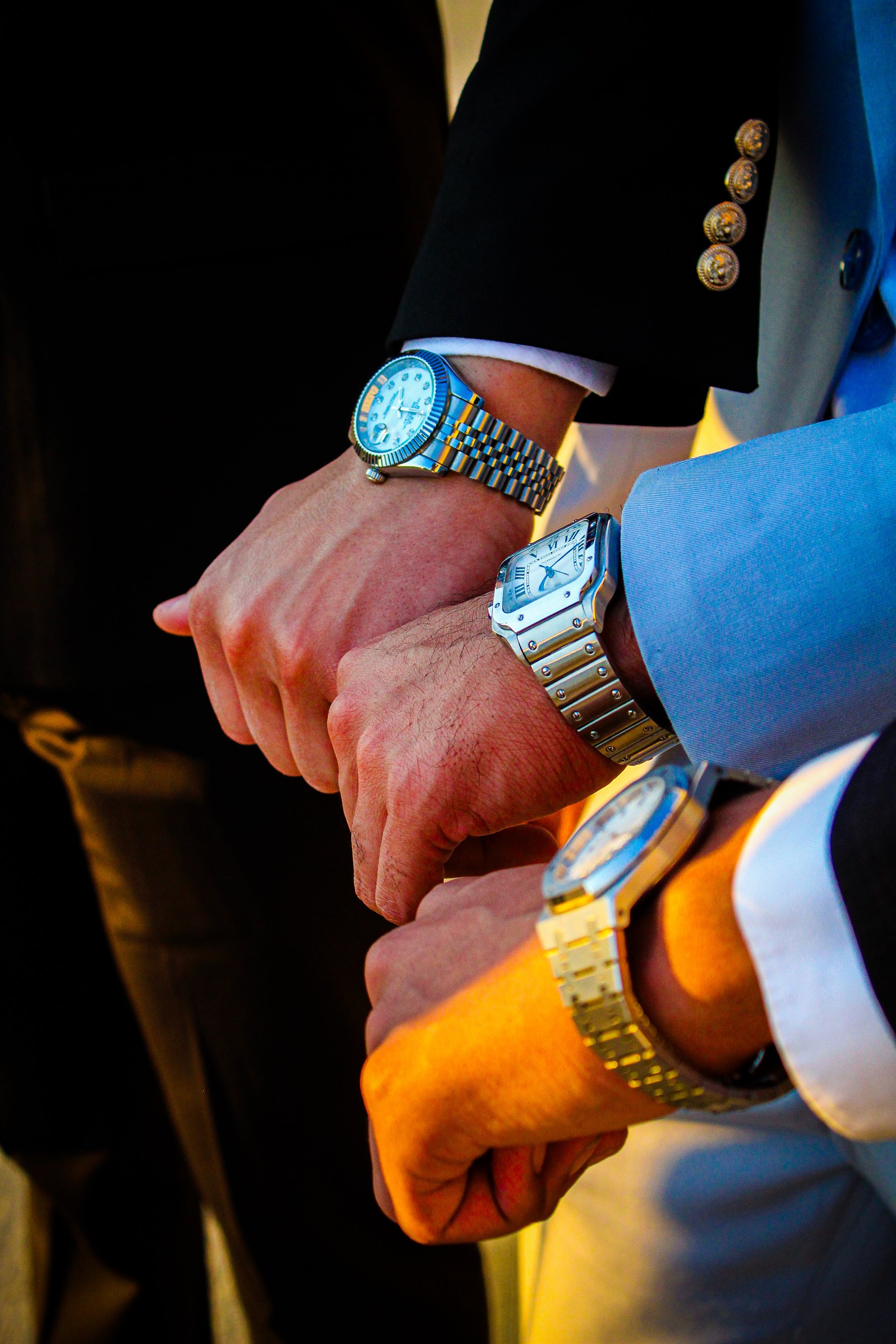 Detail photo of formal watches photographed by Amarion Mari Harris